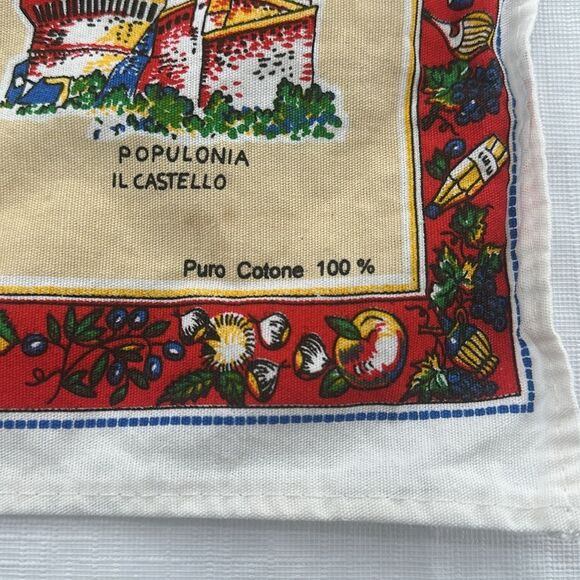 Toscana Etruria Italy Dish Towel Souvenir Decorative Kitchen Linen MonveniR - Picture 9 of 12